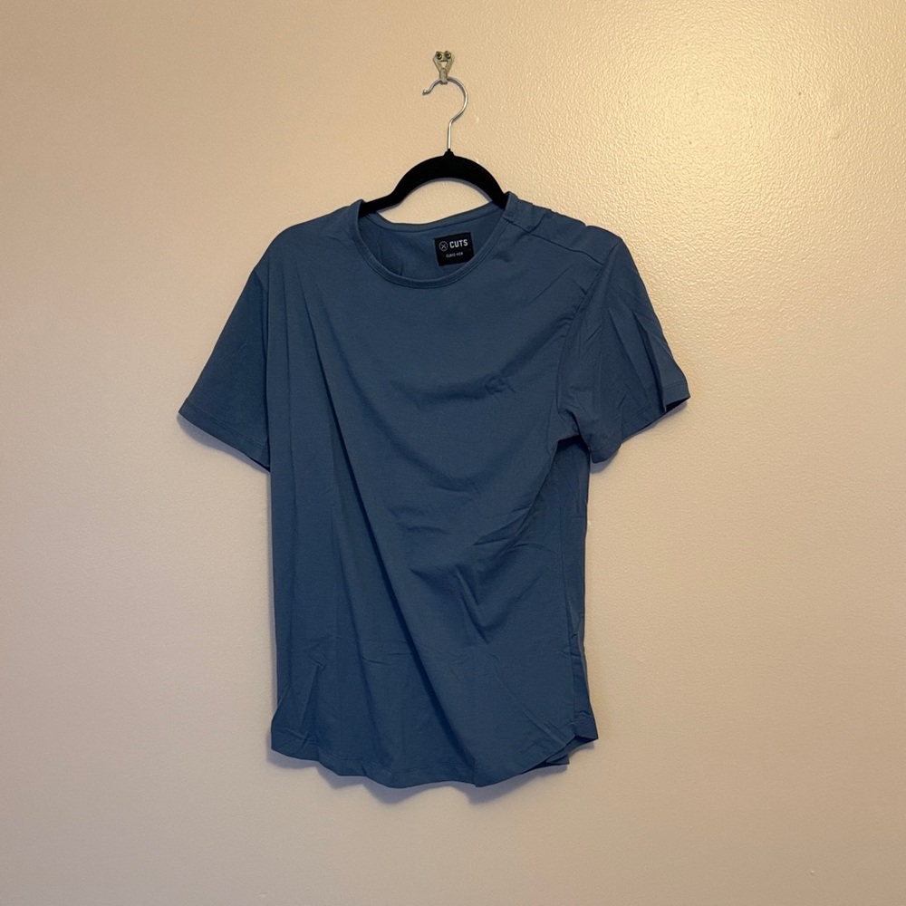 Cuts Clothing Slate Blue Short Sleeve Tee